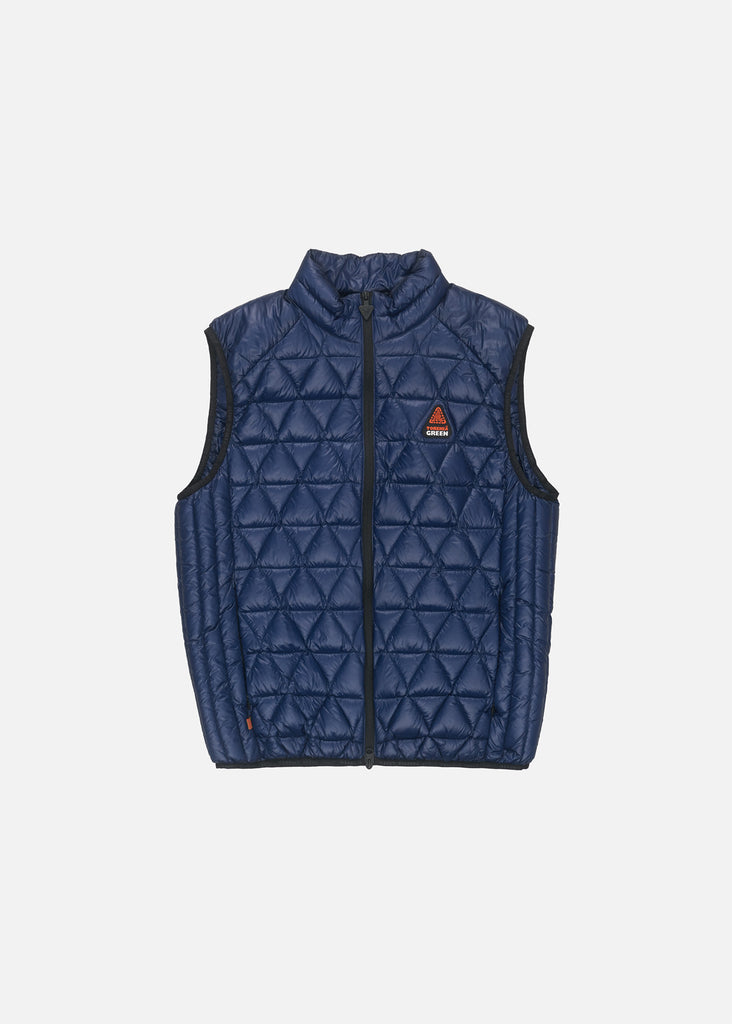 U QUILTED DOWN GILET - Torekkā Green
