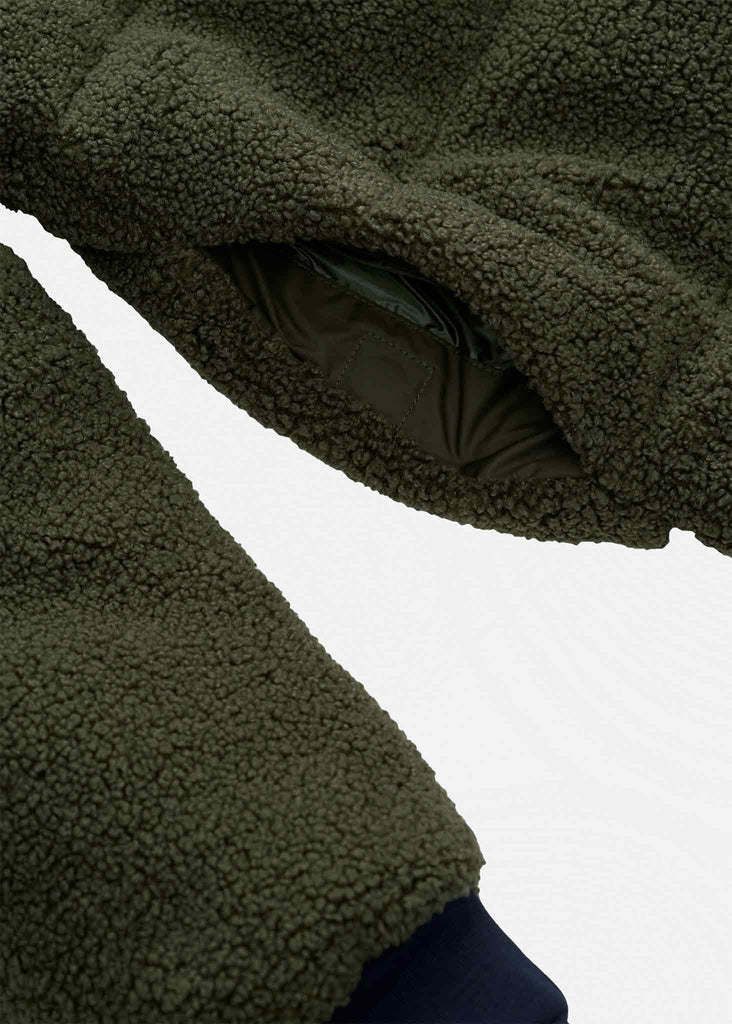 CURLY DOWN JACKET - Torekkā Green
