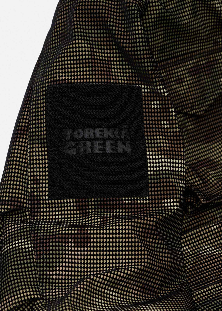 M CAMO DOWN FIELD JACKET - Torekkā Green